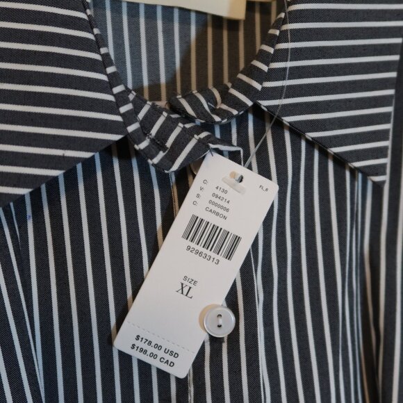 Exquise Gray Striped Dress (Anthropologie) - Picture 10 of 15